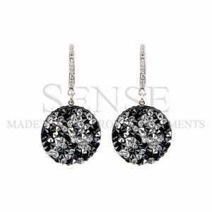 сребърни-обеци-с-кристали-цвят-jet-и-comet-argent-light